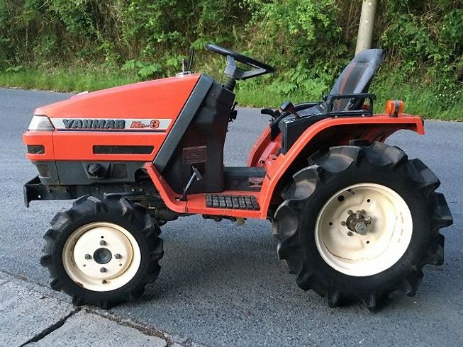 トラクター Ke-3 新品ハンマーナイフモアMK125付 写真５