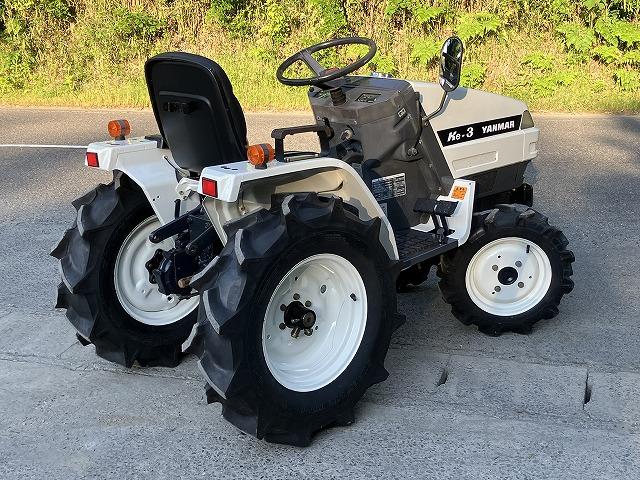 トラクター Ke-3 新品ハンマーナイフモアMK125付 写真３