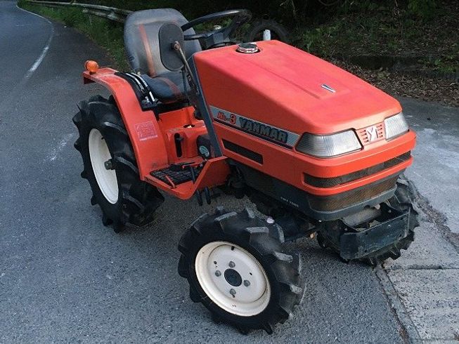 トラクター Ke-3 新品ハンマーナイフモアMK125付 写真２