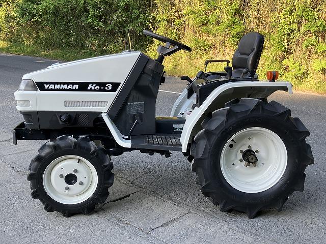 トラクター Ke-3 新品ハンマーナイフモアMK125付 写真４