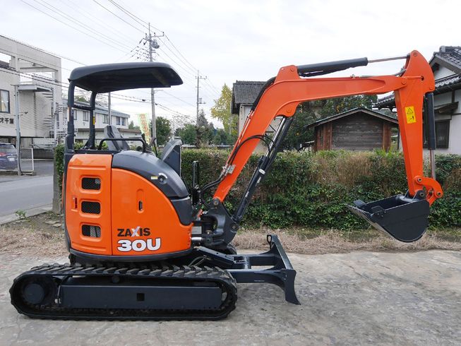 バックホー ZX30U-5B 写真２