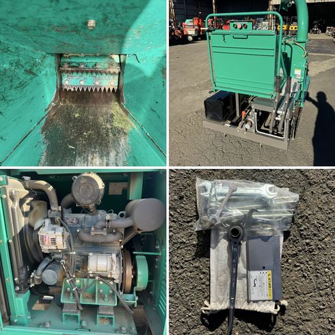 ウッドチッパー KCM181D ブロワモデル 写真11