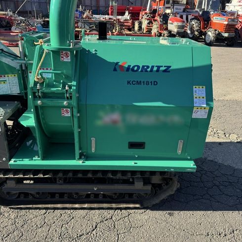 ウッドチッパー KCM181D ブロワモデル 写真５