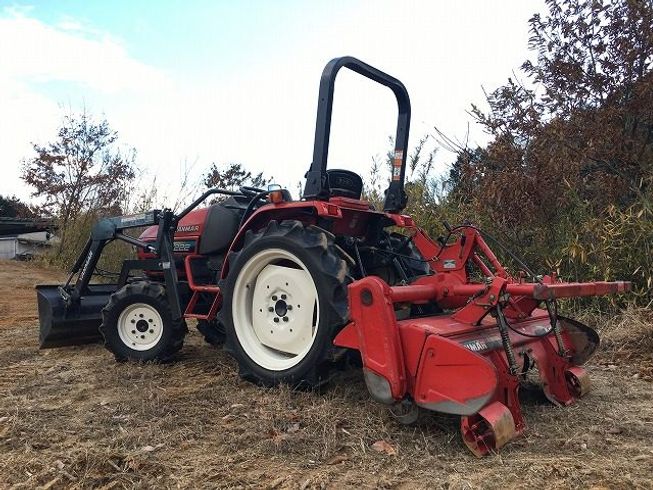 トラクター AF222　フロントローダー付 写真４
