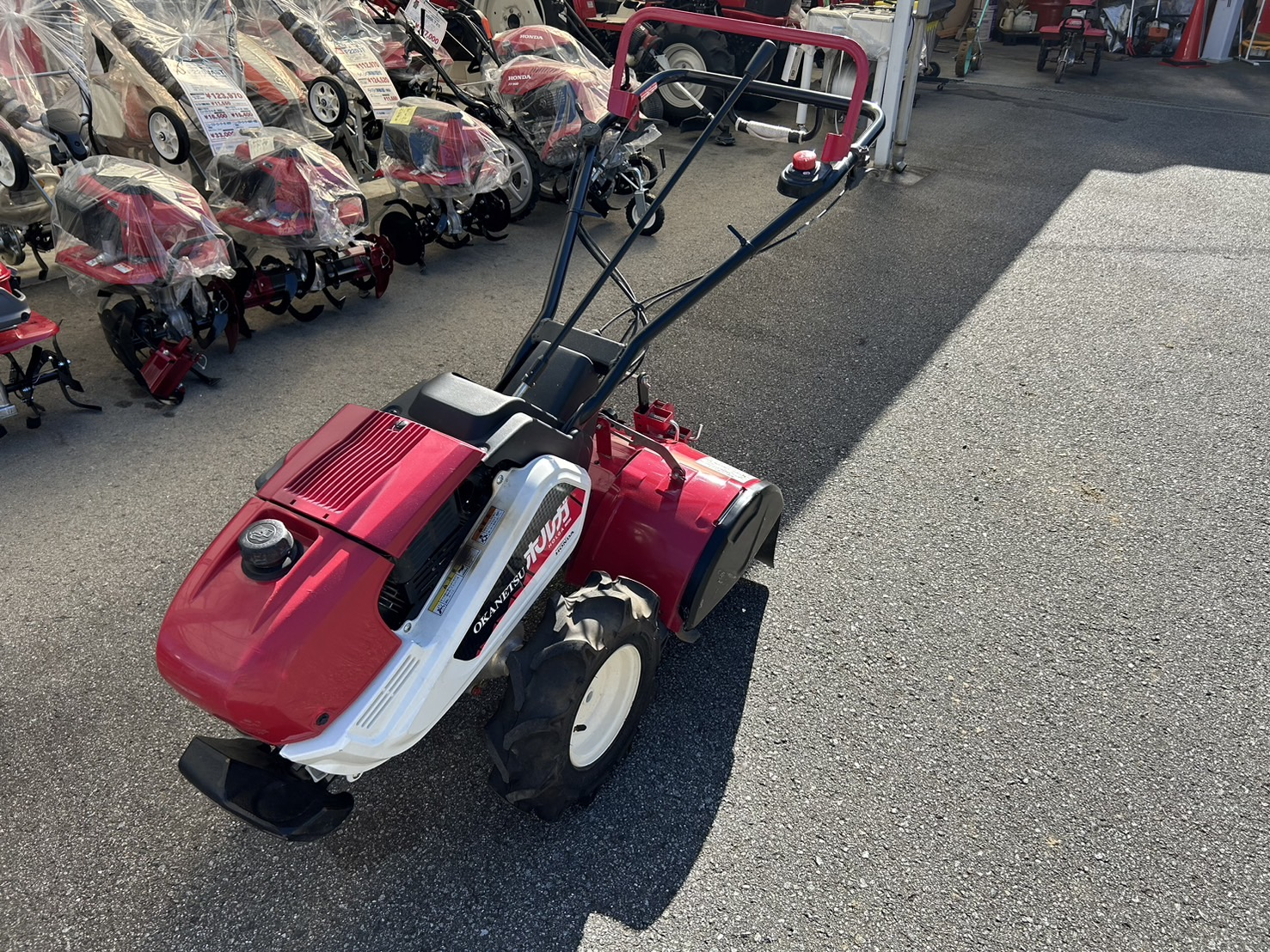 オカネツ 管理機 写真