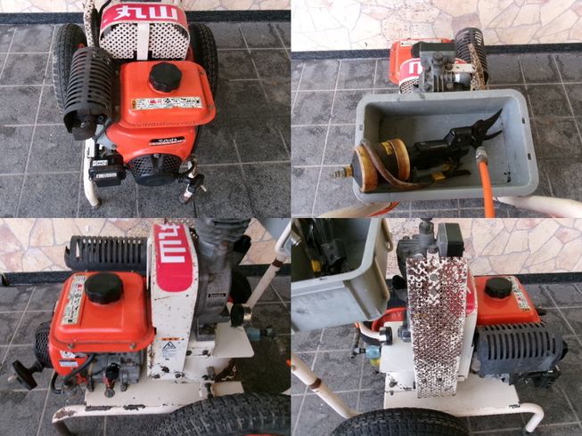 剪定はさみ付きコンプレッサー 型式不明　新潟●〇 写真３