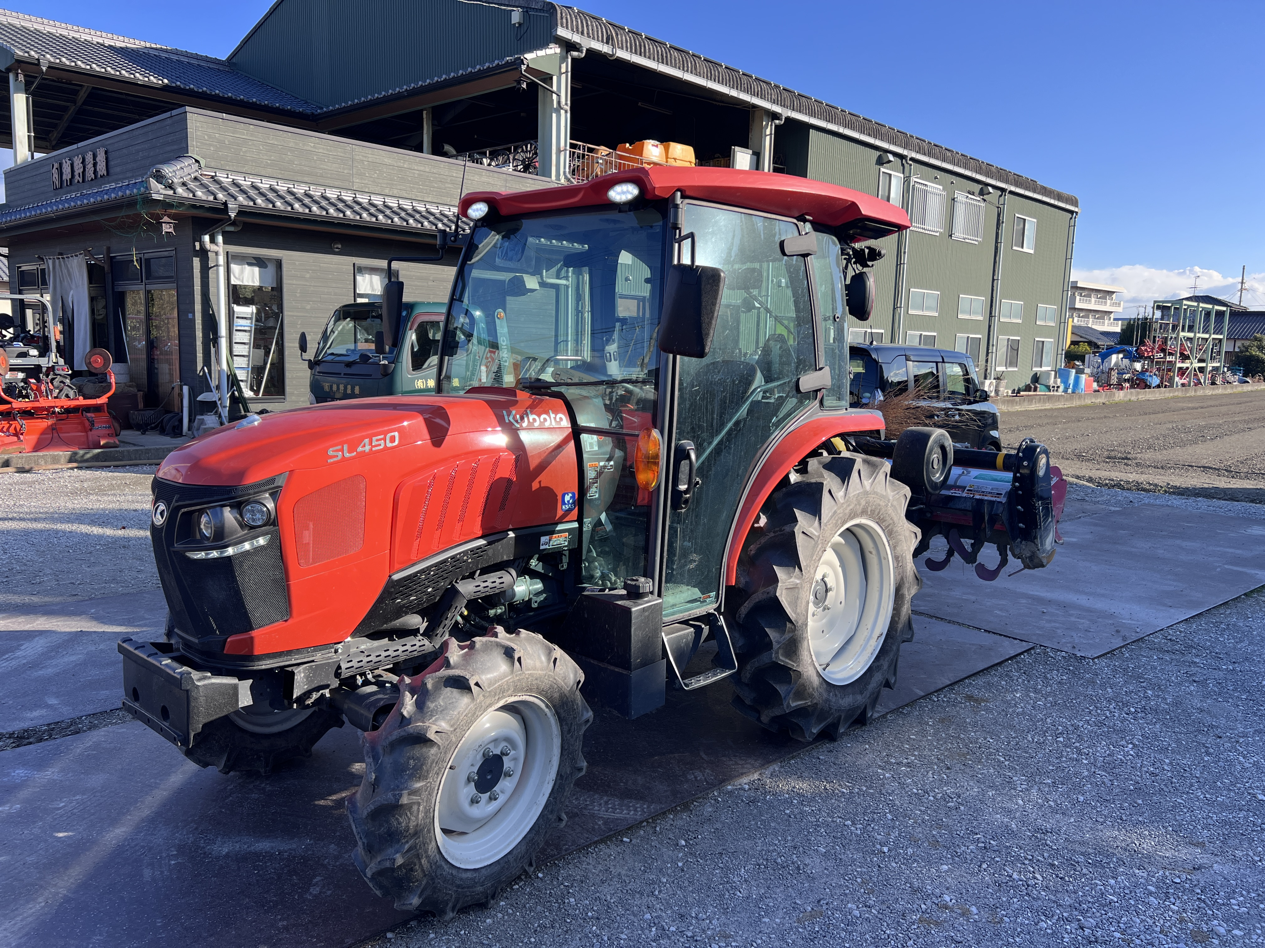 クボタ トラクター 写真