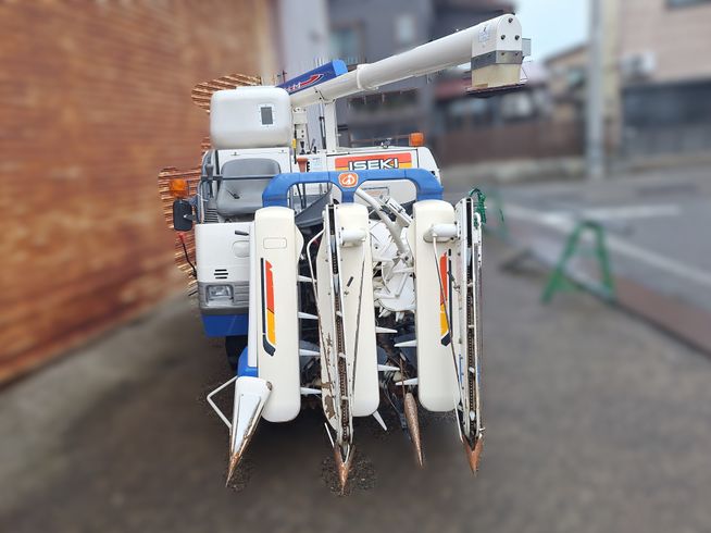 イセキ コンバイン 写真