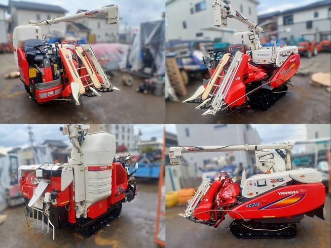 コンバイン GC215G　岐阜 写真３
