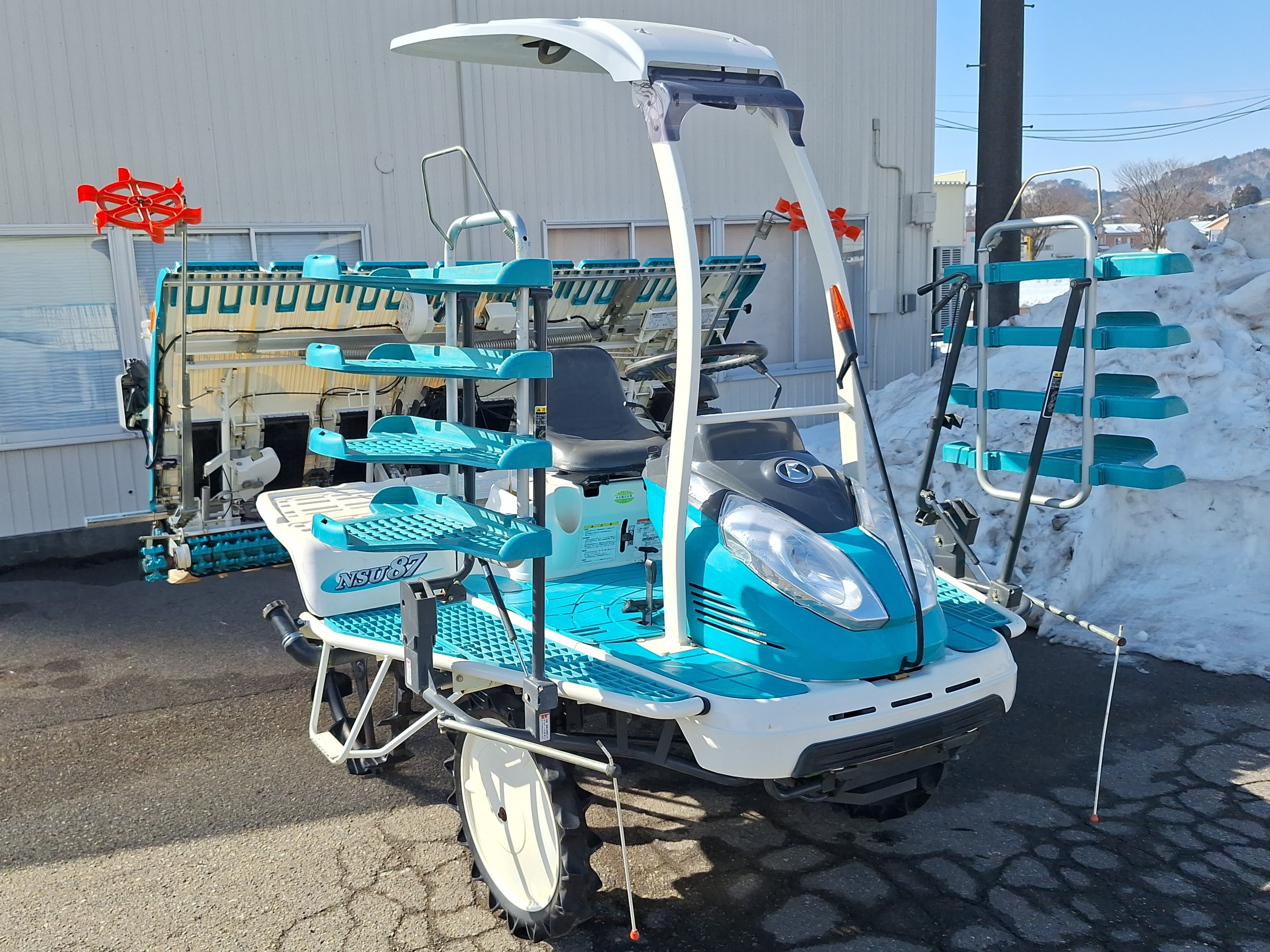 クボタ 田植機 写真