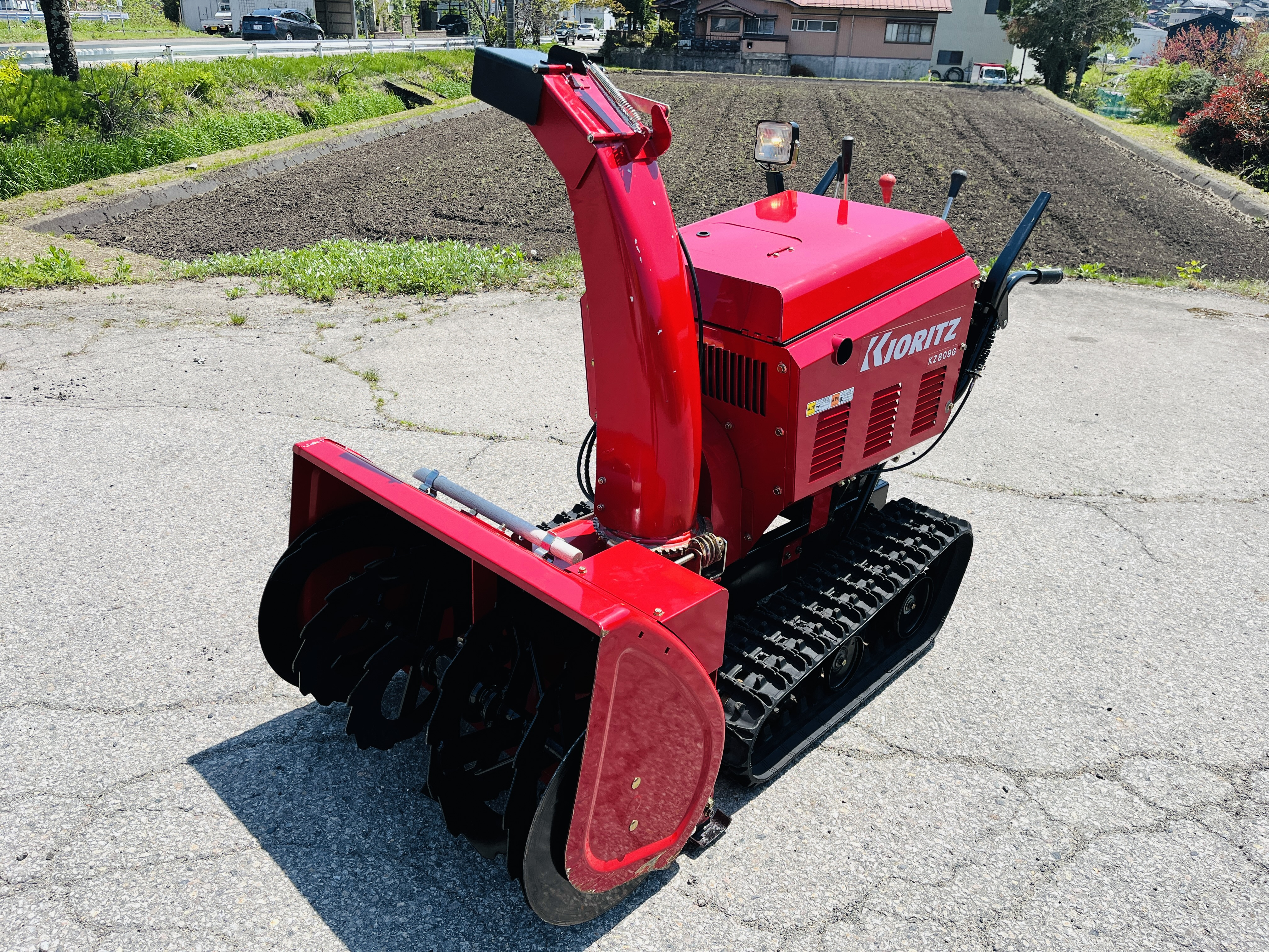 共立 除雪機 写真