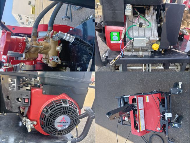 キャリー動噴 VRC457　上越〇 写真６