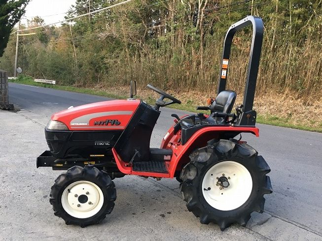 トラクター MT146　新品ハンマーナイフモアMK125付 写真４