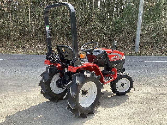 トラクター MT146　新品ハンマーナイフモアMK125付 写真３