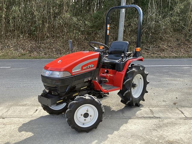 トラクター MT146　新品ハンマーナイフモアMK125付 写真２