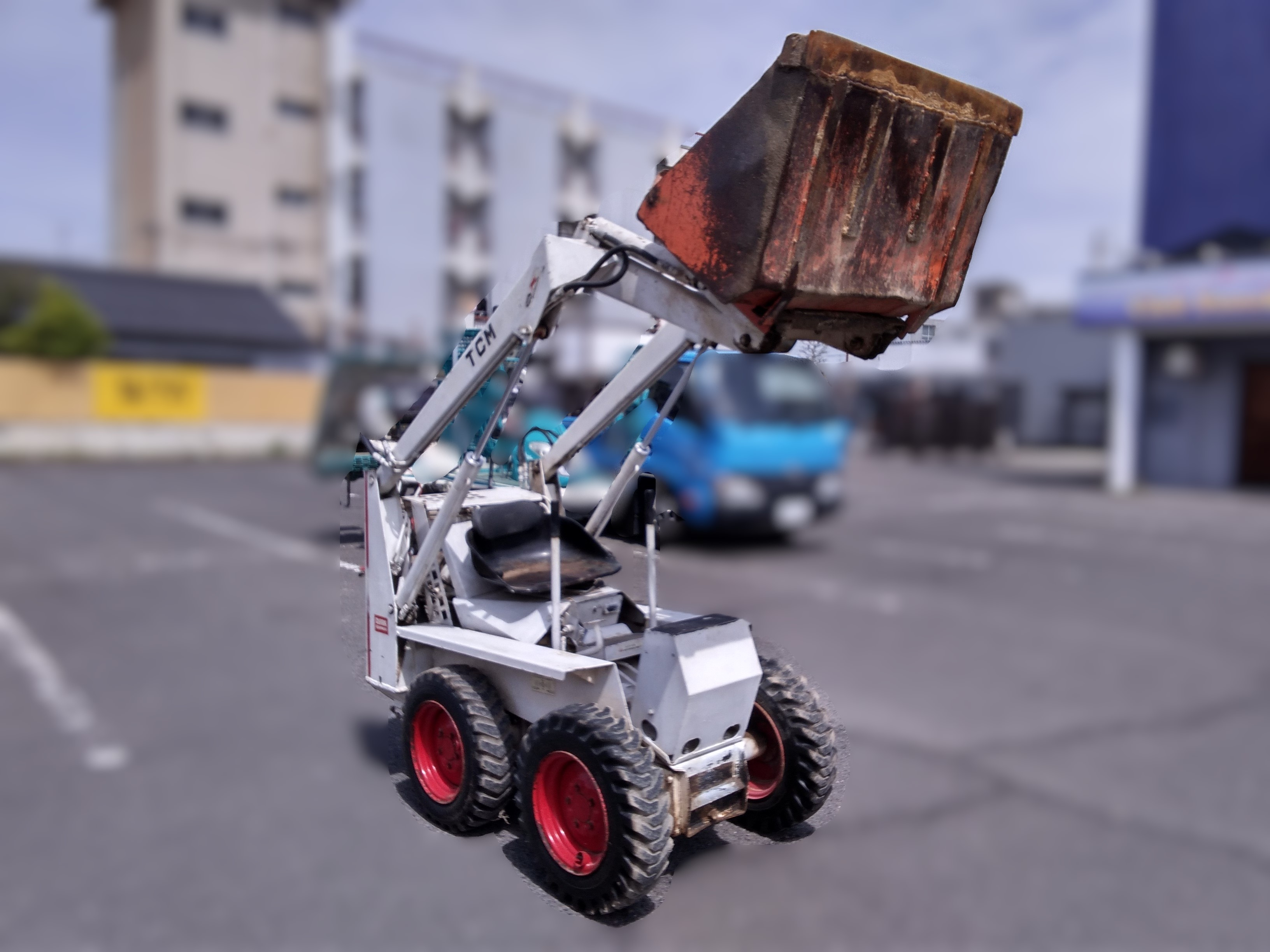 ボブキャット スキッドステアローダー 写真