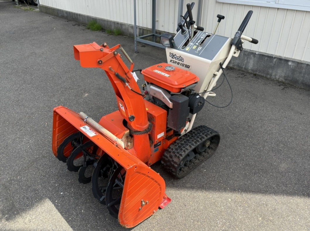 クボタ 除雪機 写真