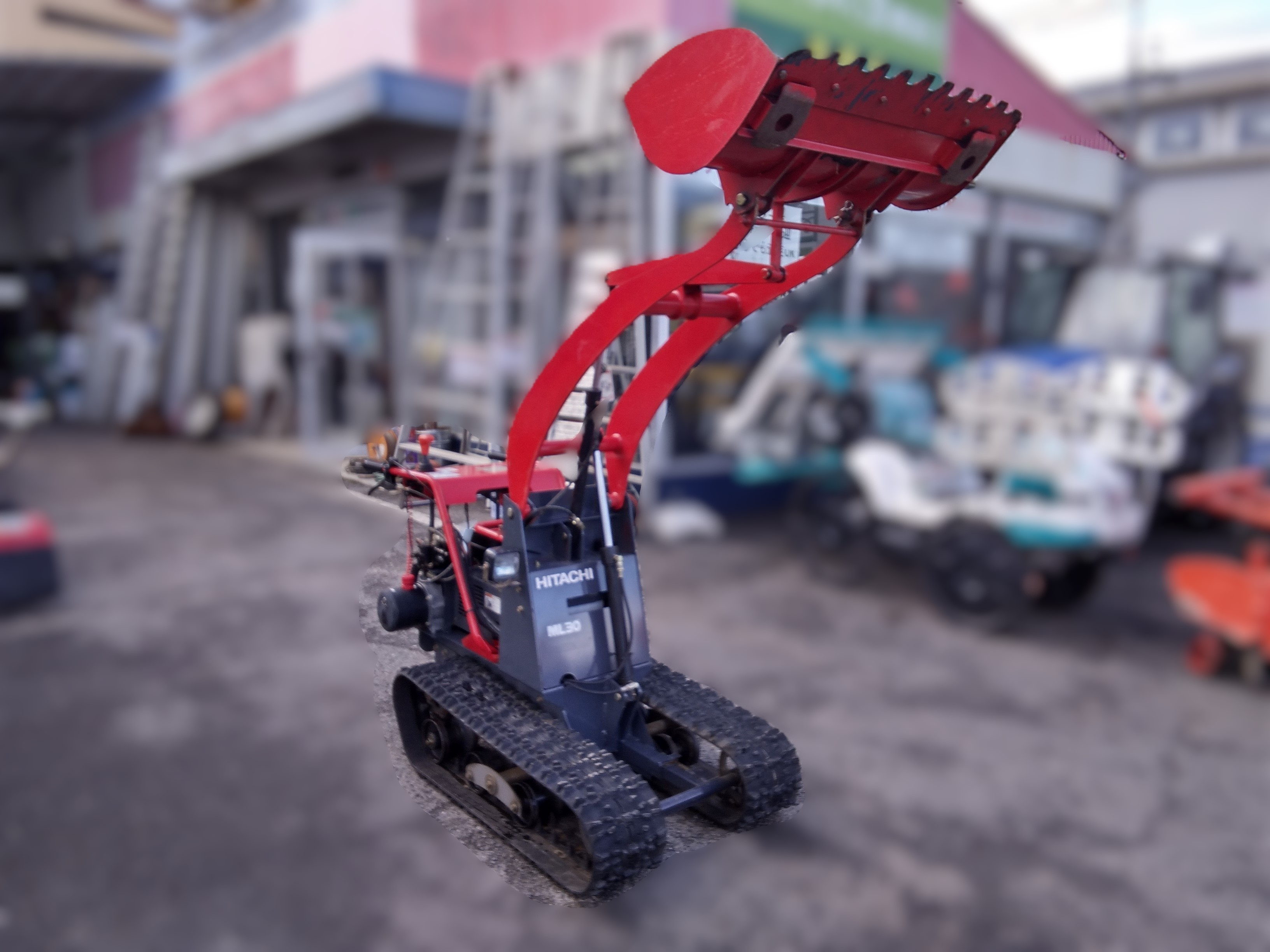 日立 歩行型ミニローダー 写真