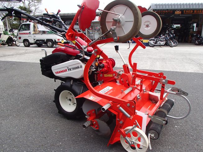 管理機 YK750MKD-WEEZR15CK(平畝同時マルチ作業機付） 写真６