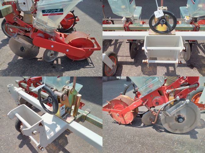 播種機 クリーンシーダ4連　上越〇 写真５