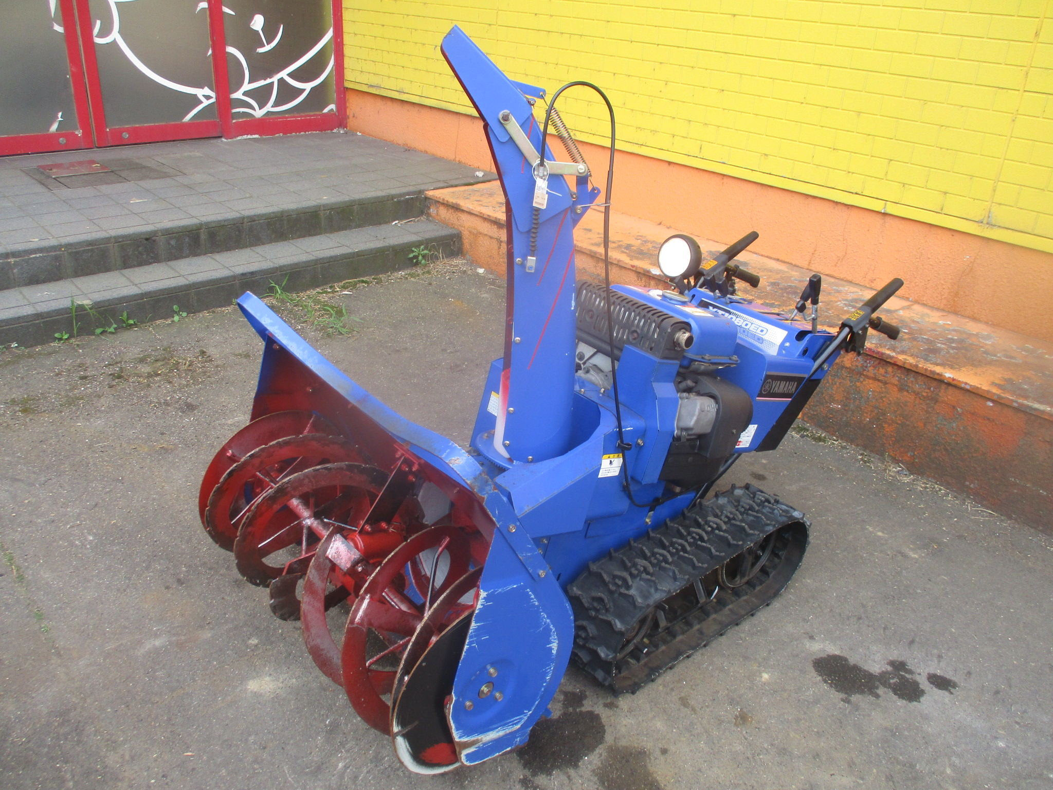 ヤマハ 除雪機 写真