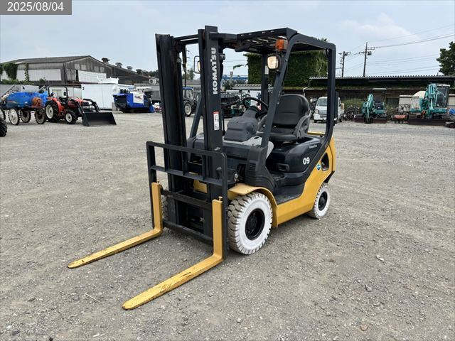 コマツ フォークリフト 写真