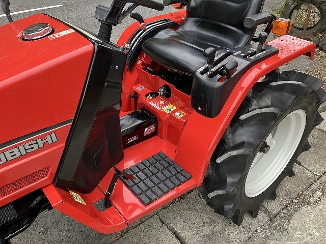 トラクター MT155　新品ハンマーナイフモアMK125付 写真12