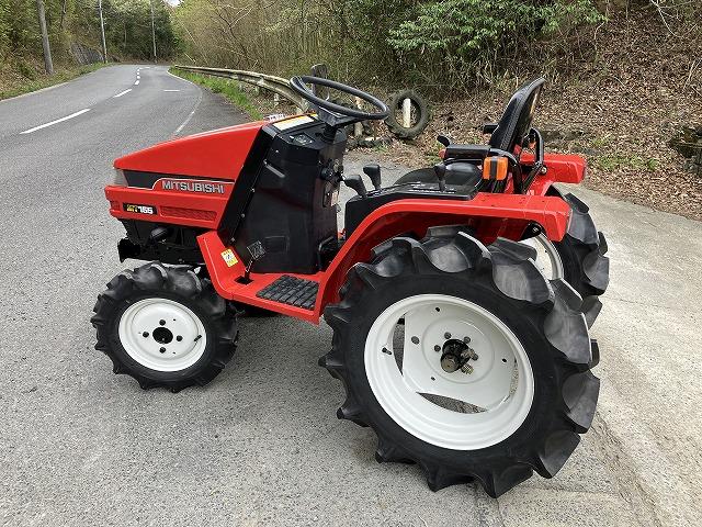 トラクター MT155　新品ハンマーナイフモアMK125付 写真３