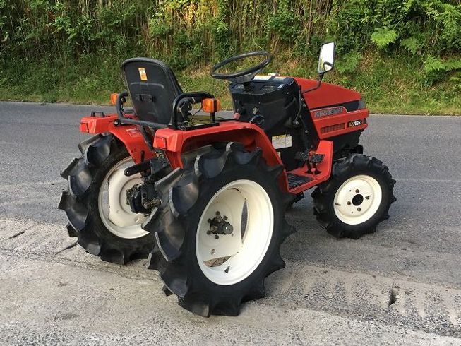 トラクター MT155　新品ハンマーナイフモアMK125付 写真２