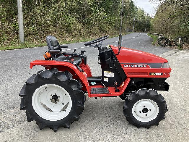 トラクター MT155　新品ハンマーナイフモアMK125付 写真４