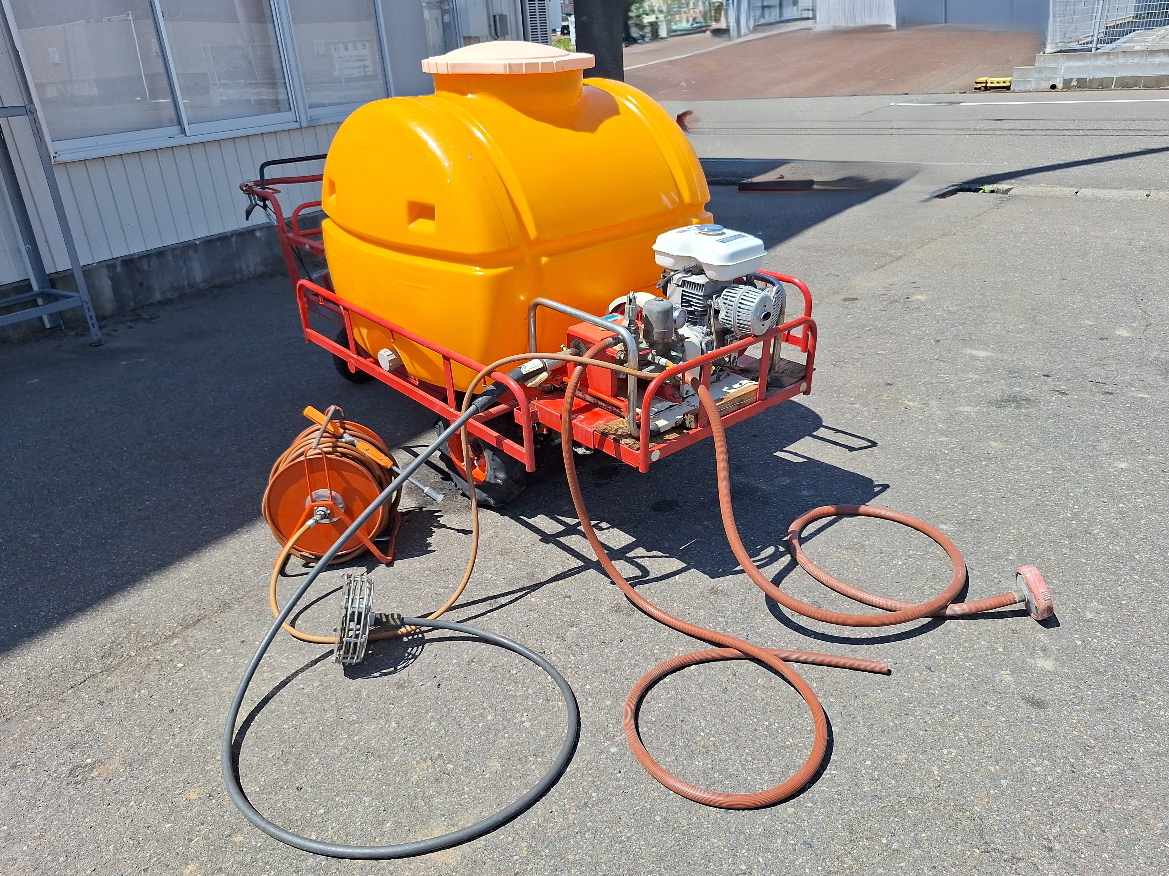 シバウラ パワーキャリア/エンジン動噴　 写真