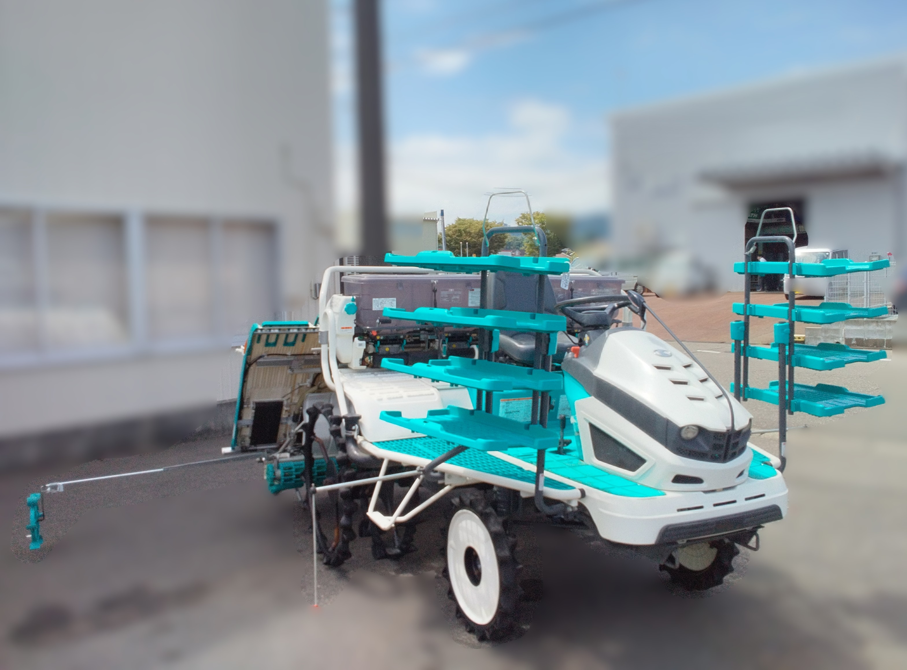 クボタ 田植機 写真