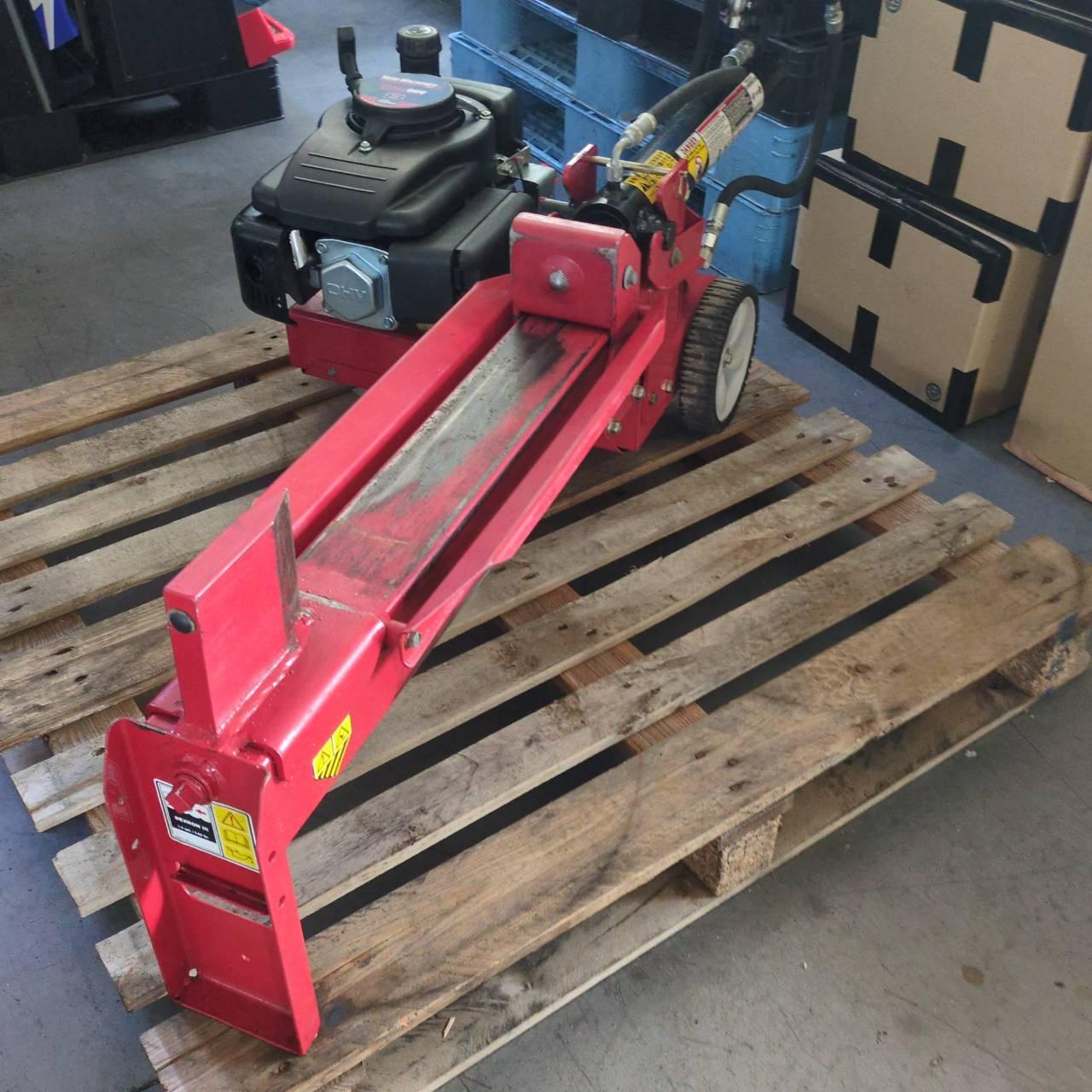 MTD 薪割り機 写真