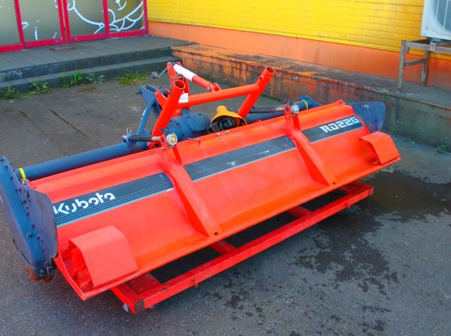 クボタ ロータリー 写真