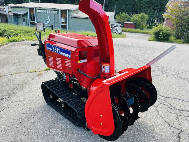 除雪機 スノーピーIZG811 写真２