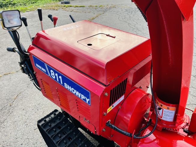 除雪機 スノーピーIZG811 写真８