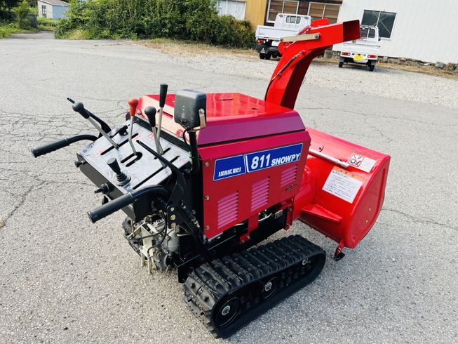 除雪機 スノーピーIZG811 写真３
