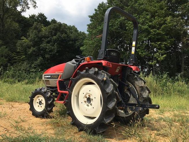 トラクター F210 新品ハンマーナイフモアMK145付 写真５