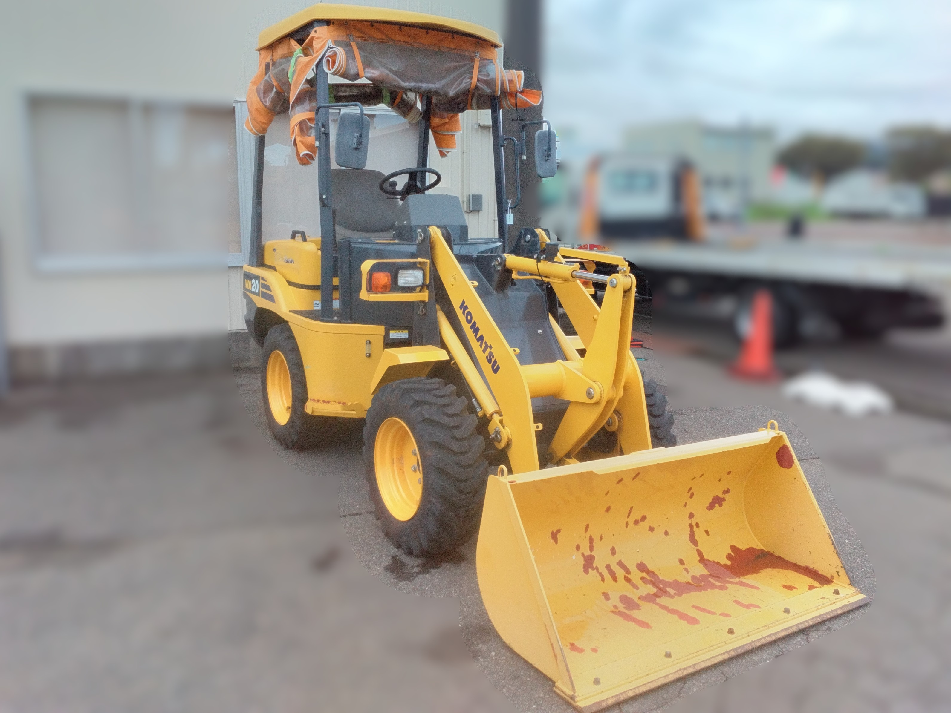 コマツ ホイールローダー 写真