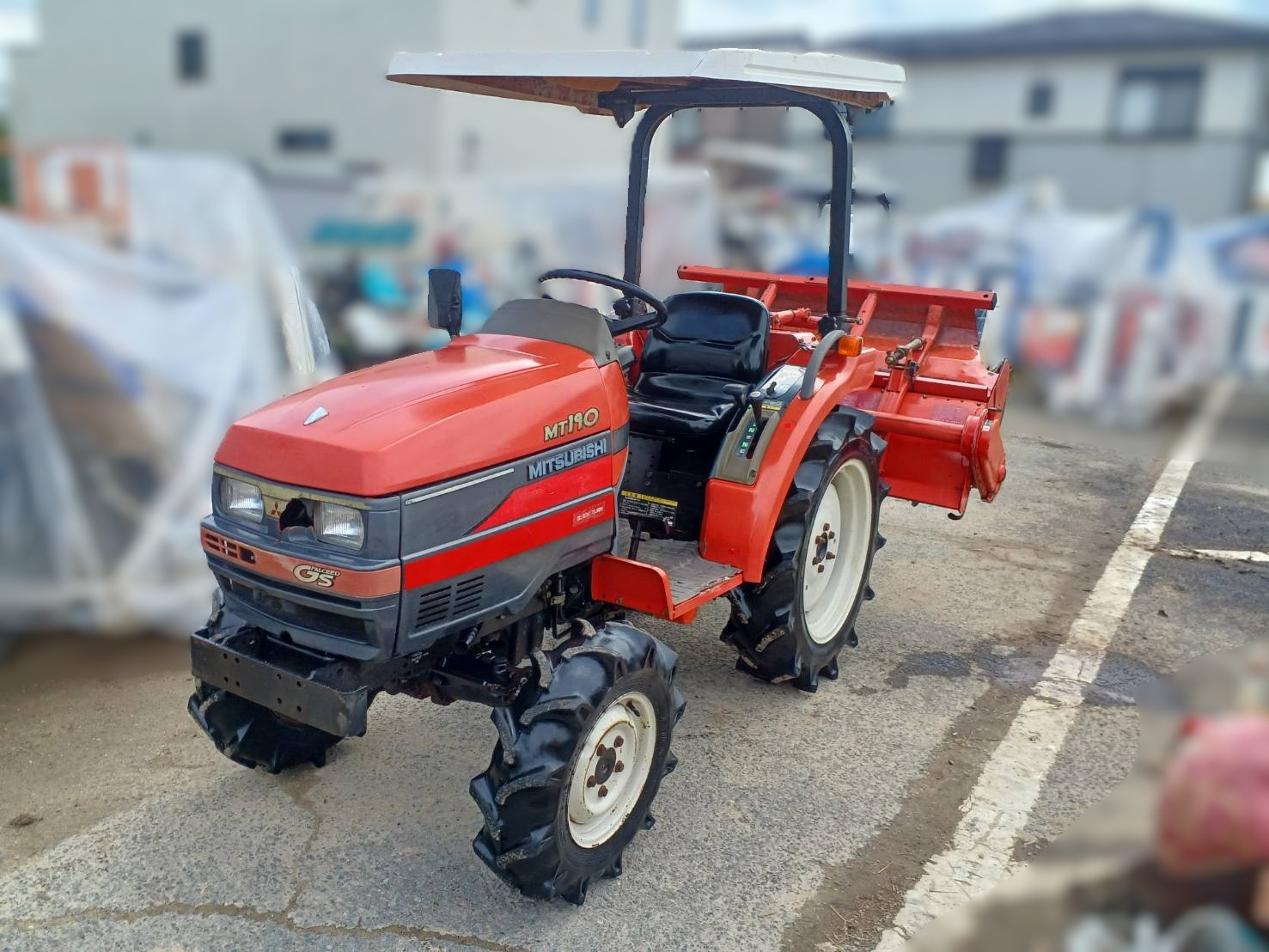 三菱 トラクター 写真