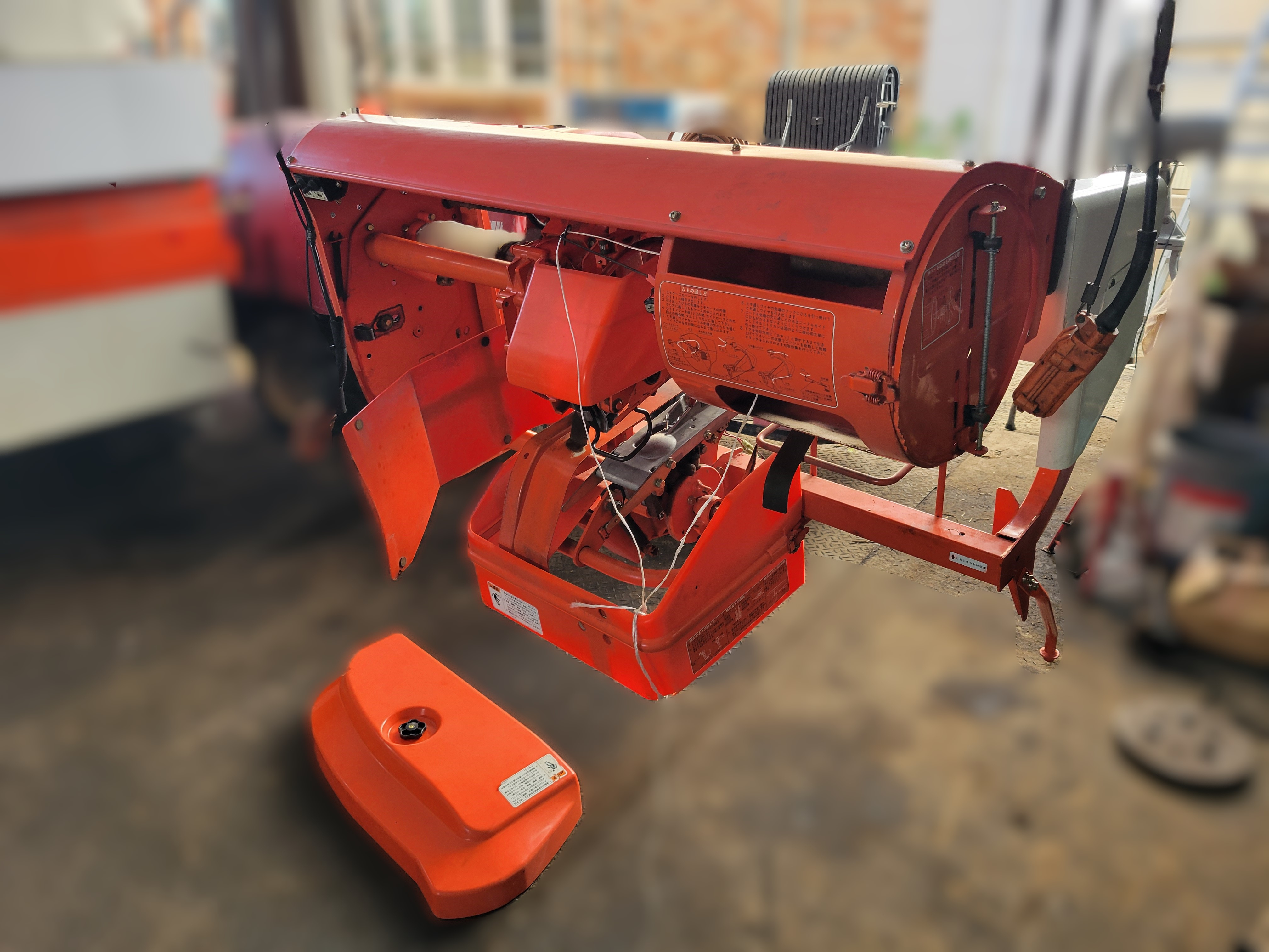 クボタ 結束機 写真