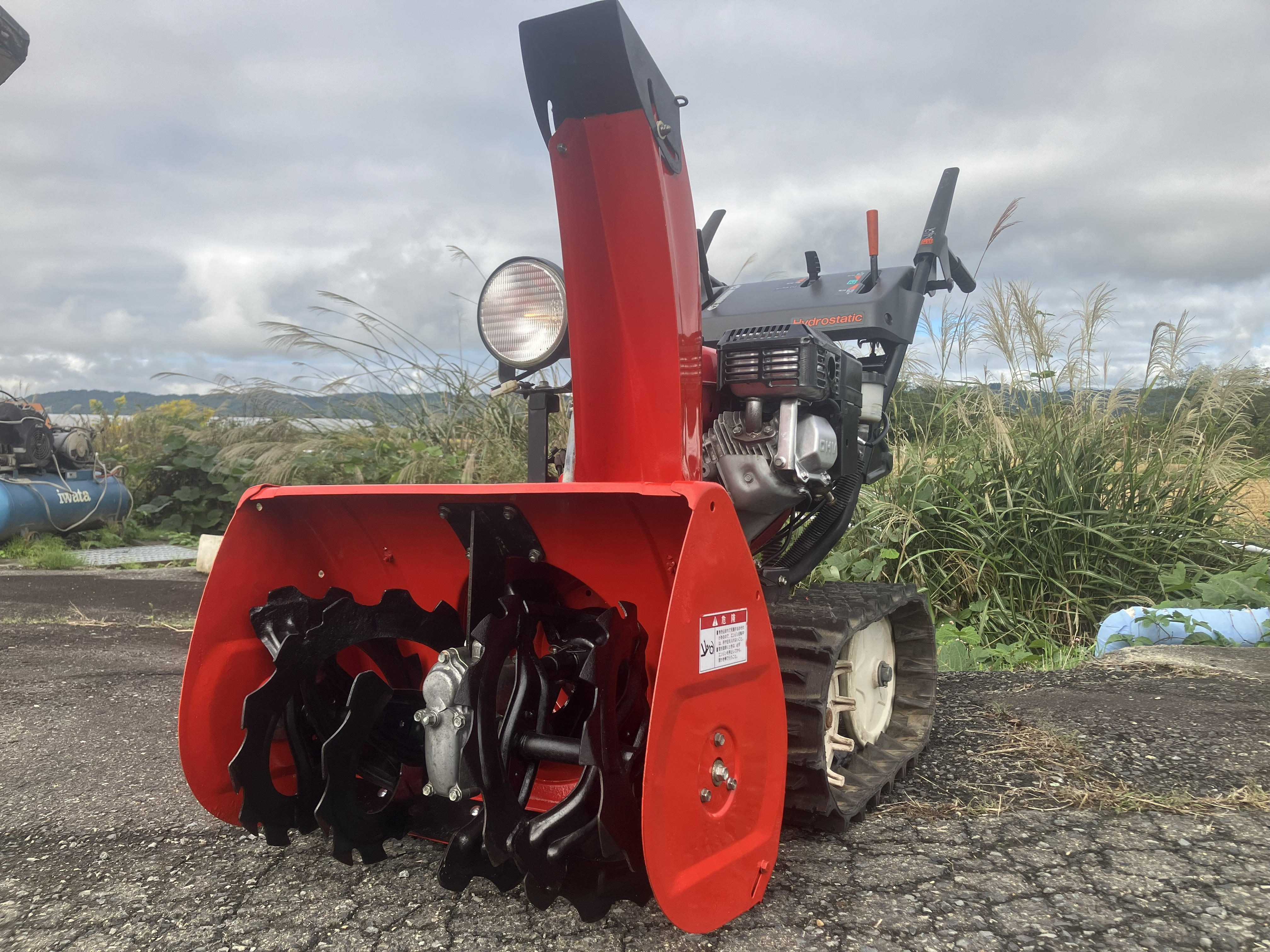 HONDA 除雪機 写真