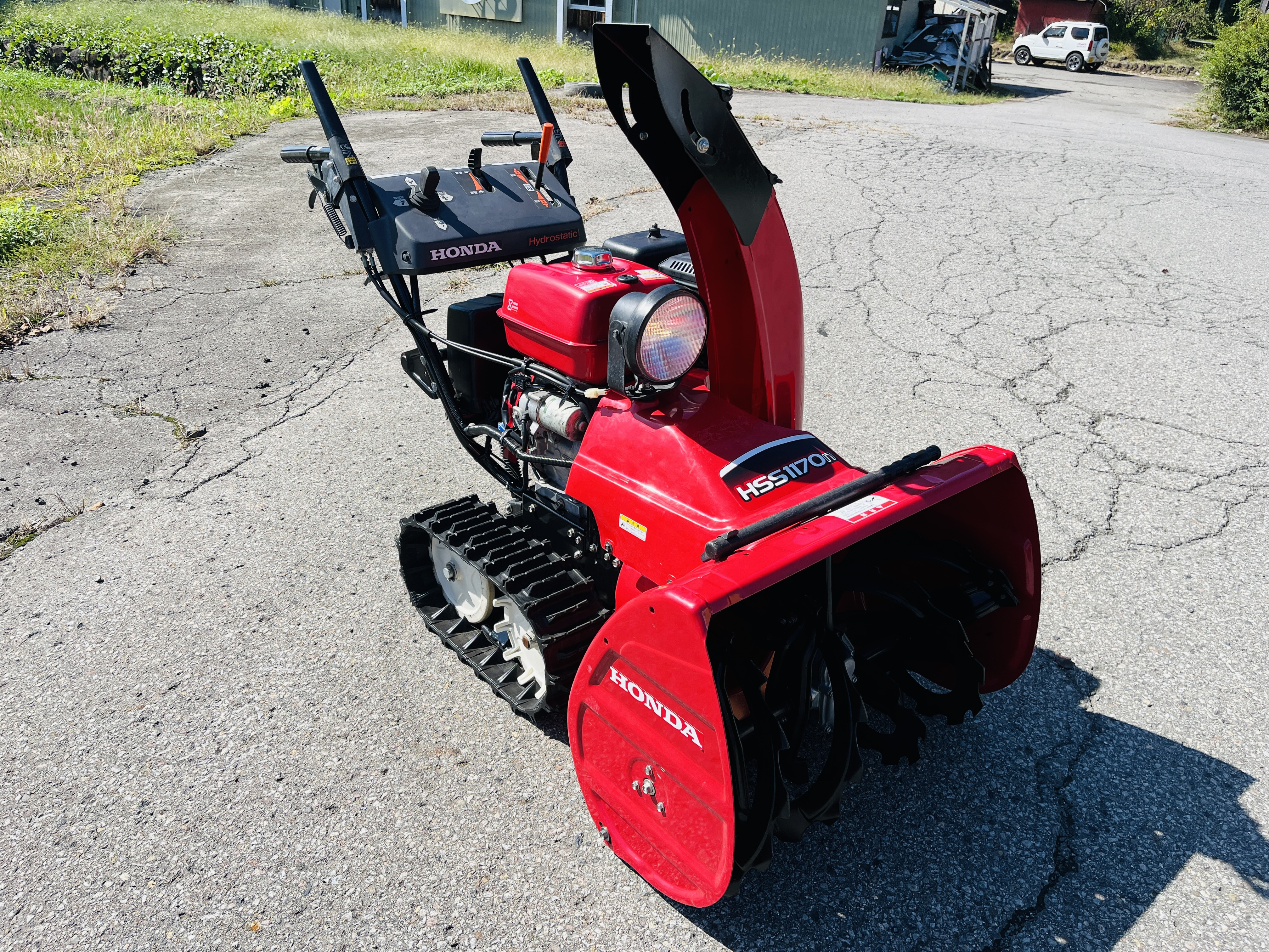 ホンダ 除雪機 写真