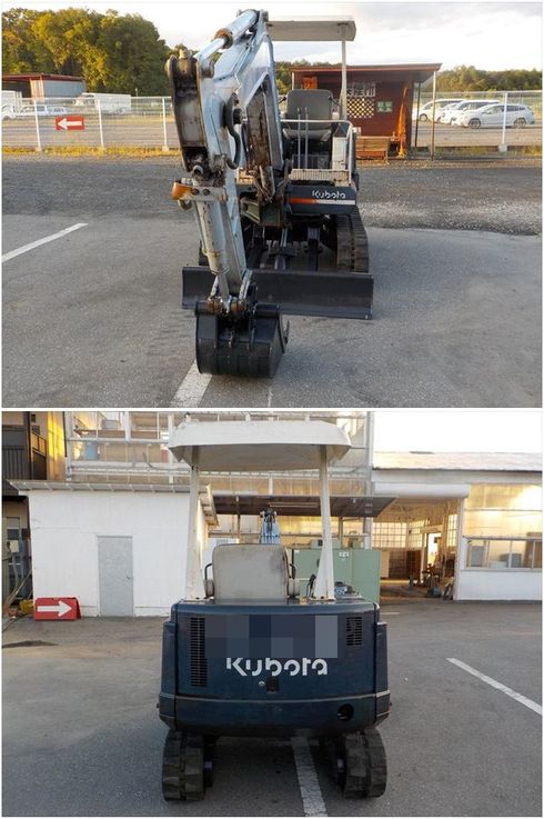 バックホー KX-021 写真４