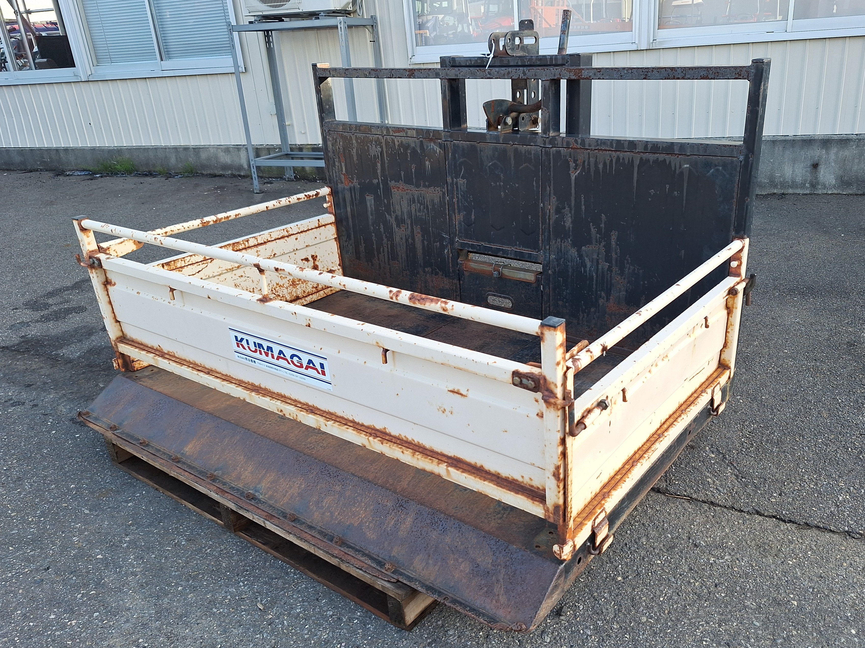 熊谷農機 トラクターダンプ 写真