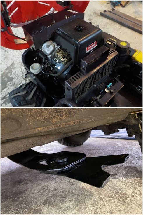 乗用草刈機 CMX2202 写真５