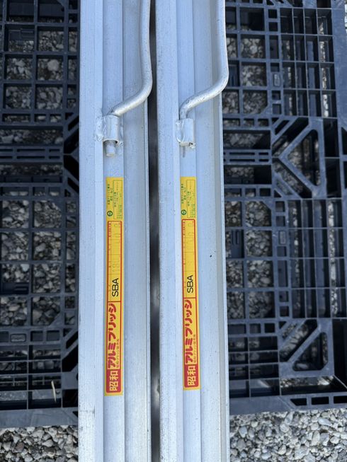 アルミラダー SBA-1800-300-0.8t 写真３