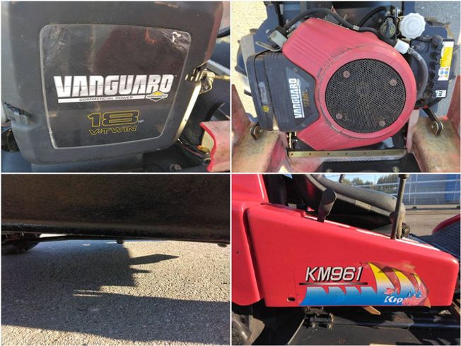 乗用草刈機 KM961 写真７