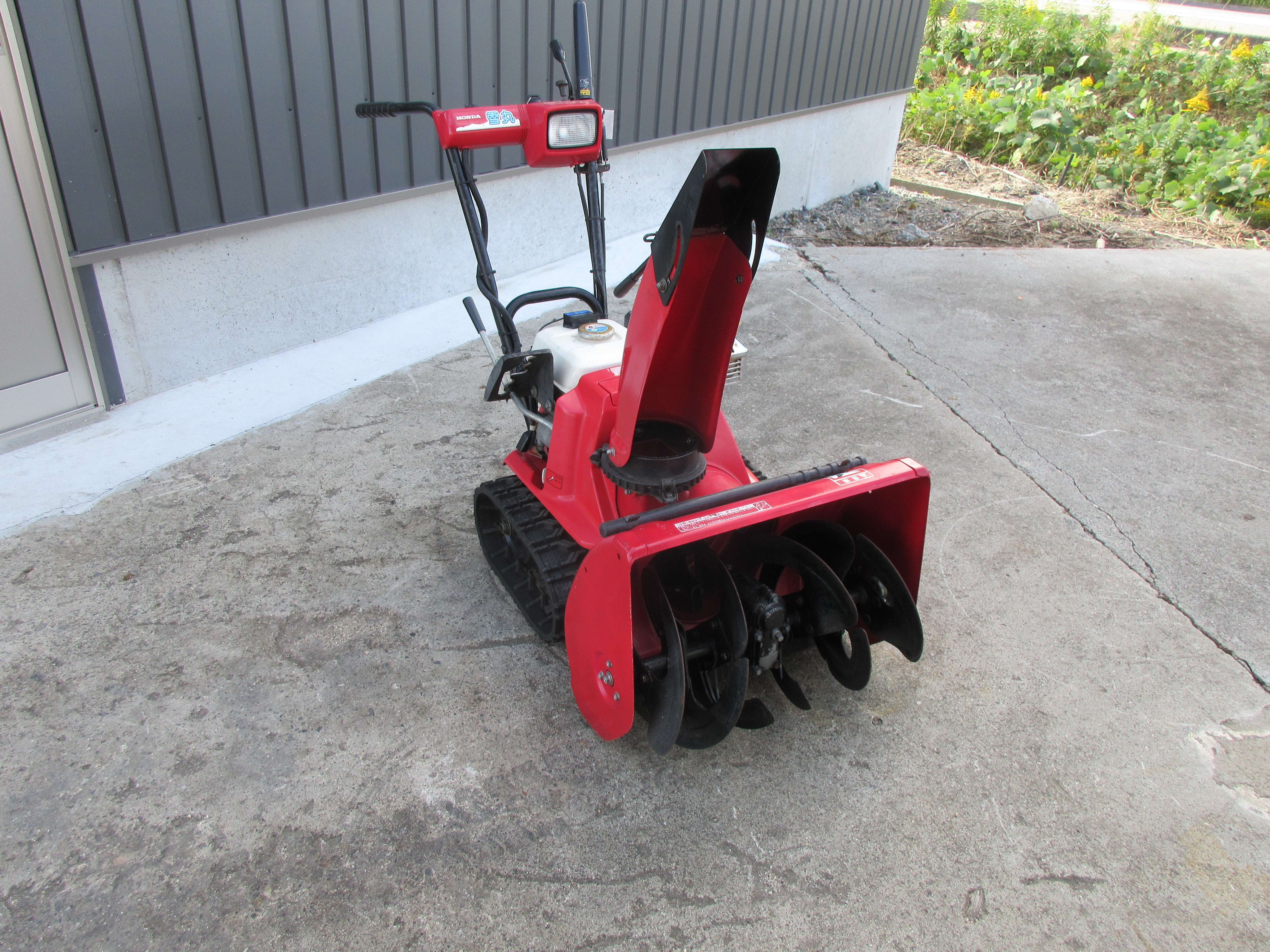 ホンダ 除雪機 写真