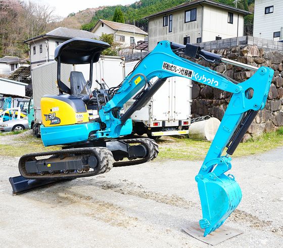 クボタ ミニユンボ 写真